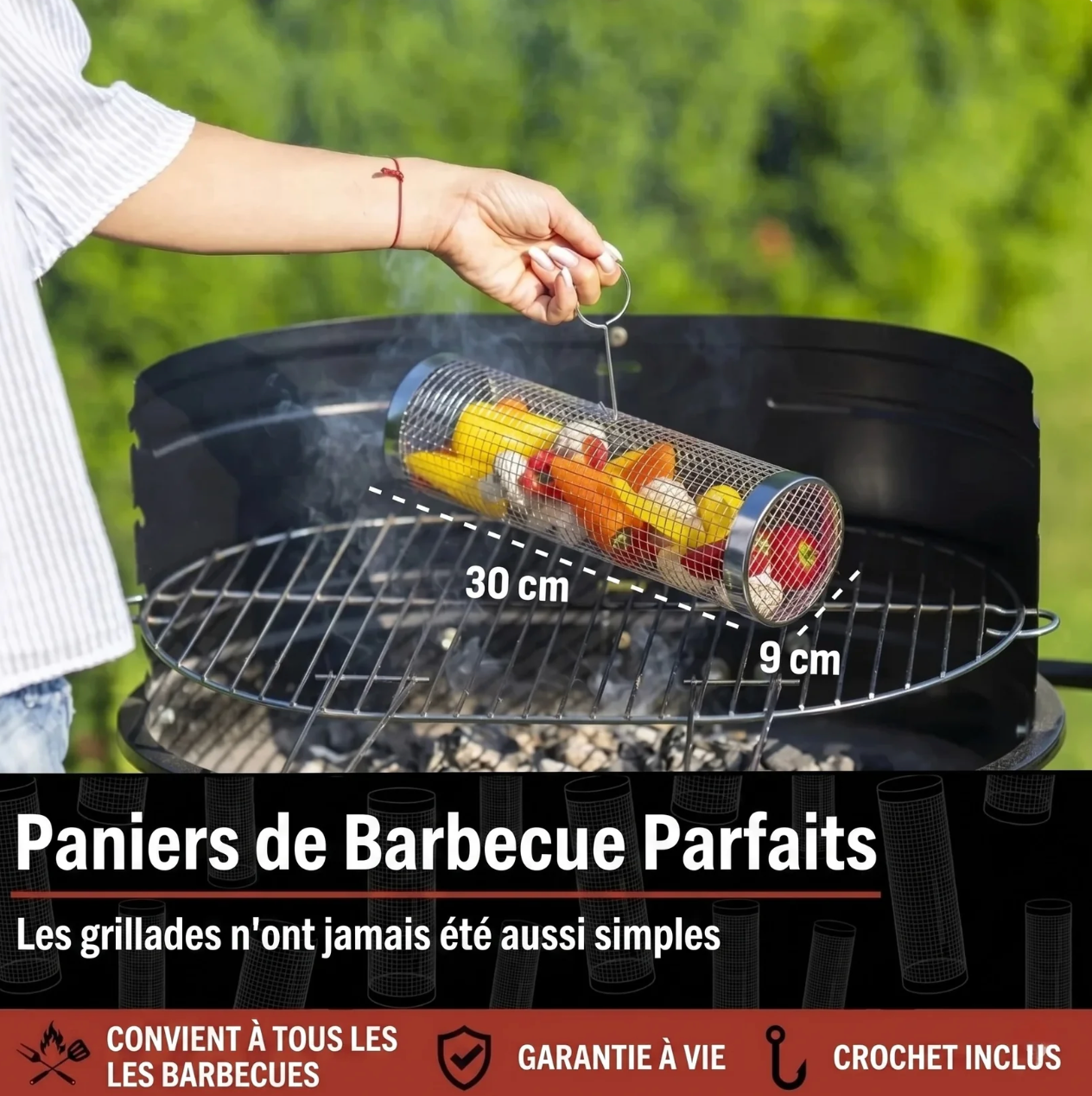 Panier de cuisson barbecue Grillanova™